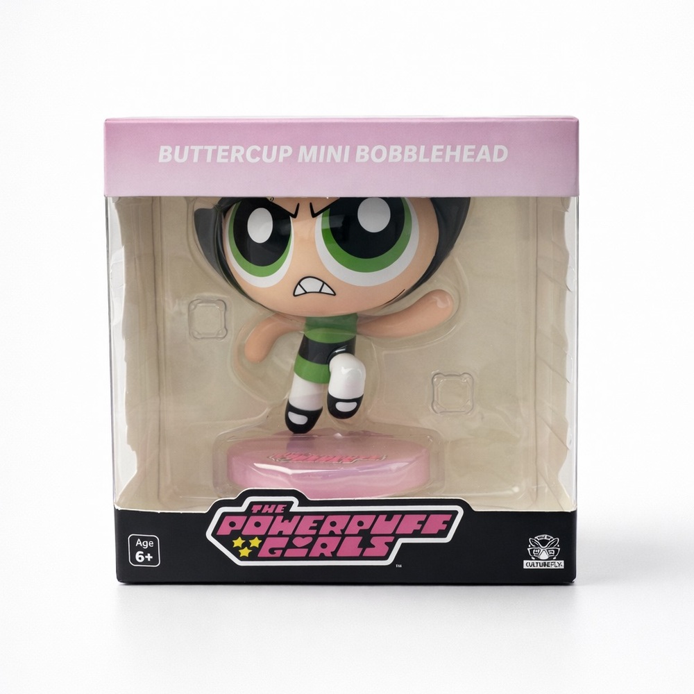 Powerpuff Girls Buttercup Bobblehead CultureFly New In Package Collectible